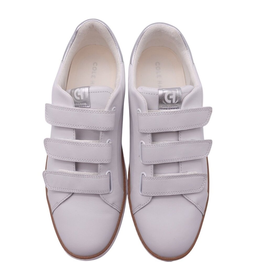 Cole Haan GrandPrø Topspin Triple Strap Sneaker Sz 9.5C Optic White Lightweight - Picture 5 of 12